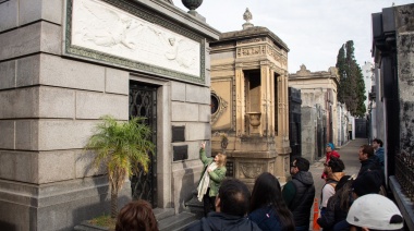 El cementerio de la Recoleta suma visitas guiadas los fines de semana y feriados 