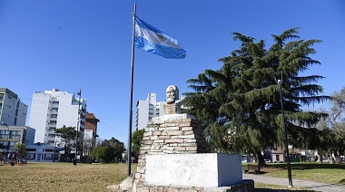 Restauran el monumento a Martín Miguel de Güemes en La Plata