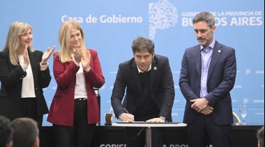 Kicillof firmó convenios con el Consejo Federal de Inversiones
