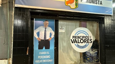 Guillermo Moreno encabezó el acto de lanzamiento de Principios y Valores de Ensenada