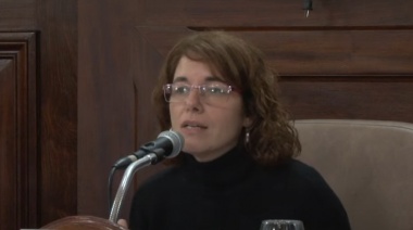 La concejal de La Libertad Avanza María Florencia Defeo pidió "darle un nuevo impulso" a la Banca 25