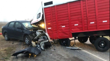 Falleció una trabajadora del Servicio Penitenciario Bonaerense en un grave accidente ocurrido sobre la ruta 53
