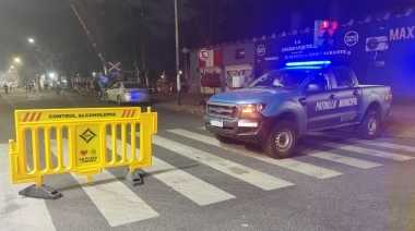 En La Plata durante el fin de semana el Municipio reforzó los operativos de prevención y seguridad vial