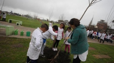 El barrio Meridiano V celebrará el Día del Árbol con una jornada de forestación en el "Parque del Trabajador Ferroviario"