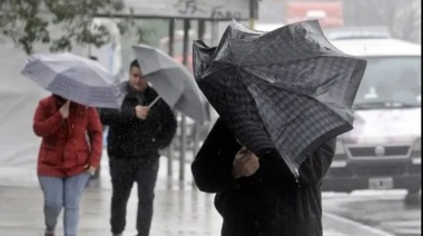 Rige el nivel de alerta 'amarillo' por lluvias y vientos en La Plata