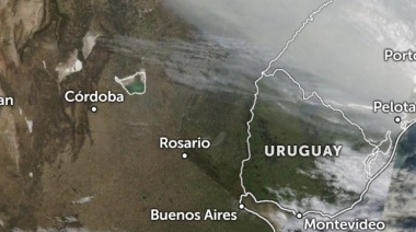 Alerta violeta en la región por la llegada de humo proveniente de los incendios forestales en el Amazonas