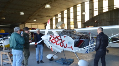 Levantó vuelo el primer avión eléctrico de la Argentina, desarrollado en La Plata