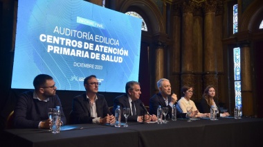 Alak presentó el informe final de la auditoría que se llevó adelante en los Centros de Atención Primaria de la Salud de La Plata
