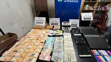 Incautaron bienes y dinero por más de $200 millones a un casino online ilegal que funcionaba en territorio bonaerense