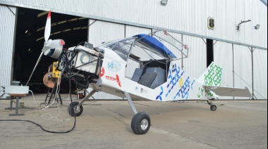 La ANAC certificó el primer avión eléctrico del país, desarrollado en La Plata