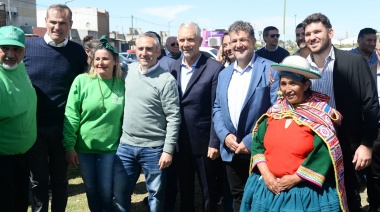 Alak y Larroque participaron de una nueva edición de “Nos vemos en el barrio” en Ringuelet
