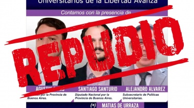 Repudian la visita de un funcionario y dos diputados de Milei a la UNLP
