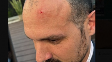 Incidentes en el edificio Sergio Karakachoff de La Plata durante la visita de Alejandro Álvarez y dos diputados liberales
