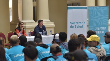 En La Plata realizaron una capacitación masiva de trabajadores municipales que actúan en la vía pública
