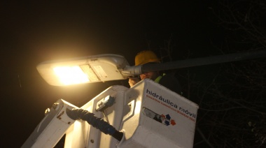 La Municipalidad de La Plata relevó luces LED dañadas y concretó su recambio en plazas y corredores