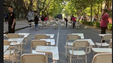 En la previa de la marcha de antorchas, estudiantes de Exactas y Derecho anunciaron la toma de la facultad