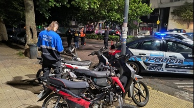 Agentes comunales de La Plata realizaron controles en el Paseo del Bosque y las plazas del casco urbano