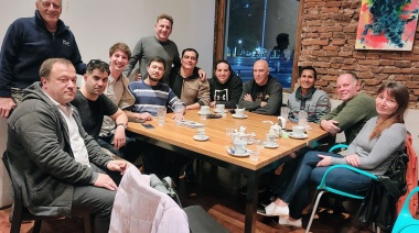 Hernán Ganzella se reunió con referentes de "Rotas Cadenas" de La Plata y destacó que "los vecinos dicen que ya ven el cambio"
