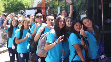 Partió a Mar del Plata la delegación local que participará de la final de los Juegos Bonaerenses