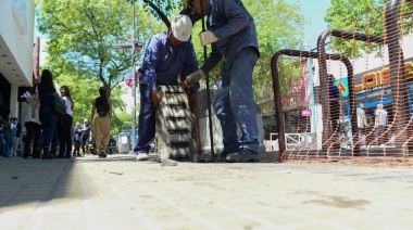 En La Plata comenzaron las obras de puesta en valor de la calle 12
