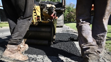 La Municipalidad de La Plata llevó adelante obras de reparación en distintas calles