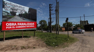 La gestión comunal de La Plata y la Provincia reclaman por una obra clave que paralizó el Gobierno nacional