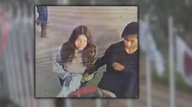 Una cámara de seguridad en Tigre registró a la joven de La Plata que está siendo buscada