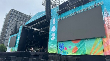 Plaza Moreno se prepara para los festejos del 142° Aniversario de La Plata