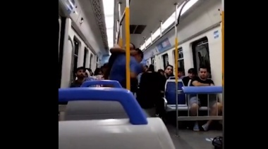 Dos hombres se agarraron a piñas en el Tren Roca
