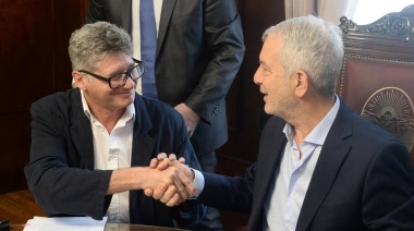 Firmaron un convenio que permitirá el desarrollo de más obras en escuelas de La Plata