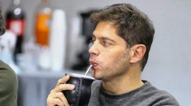 Este viernes Kicillof compartirá una mateada con vecinos de La Plata