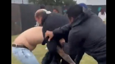 Una fiesta en el Club Los Tilos de La Plata terminó en batalla campal