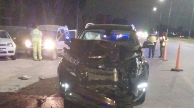Triple choque en la intersección de la Ruta 2 y la avenida 520