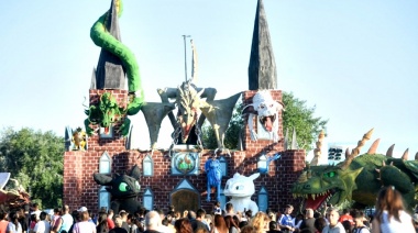 “La Plata, ciudad de dragones” se llevó el premio al mejor momo de la ciudad
