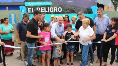 Comenzó la obra de la nueva delegación municipal de El Peligro