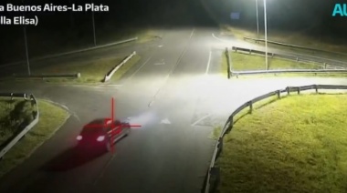 Un automovilista fue detenido luego de circular a contramano por la Autopista Buenos Aires La Plata