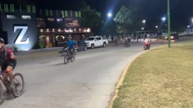 Un grupo de 150 ciclistas que volvía de Punta Lara fue atacado por un hombre que comenzó a tirar tiros "al montón"
