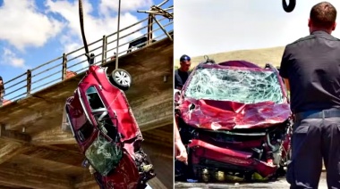 Hallaron muerto al conductor de La Plata que había caído con su auto a un embalse tras intentar esquivar a un camión