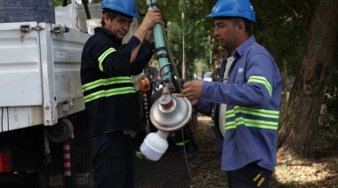 Plan de Alumbrado en La Plata: reemplazaron 67 artefactos de 100 watts por otros LED de 200 en avenida 25 de 32 a 520