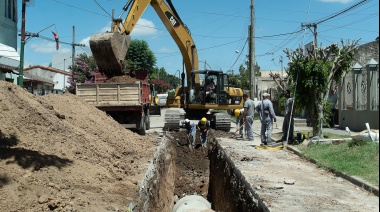 Refuerzan la infraestructura hídrica en Villa Elvira para mejorar la cuenca del Arroyo Maldonado