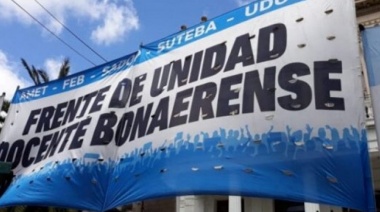 Los gremios docentes aceptaron la propuesta de aumento salarial que les realizó el gobierno bonaerense