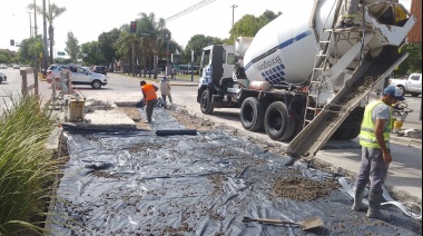 Continúa una importante obra vial e hidráulica en La Plata