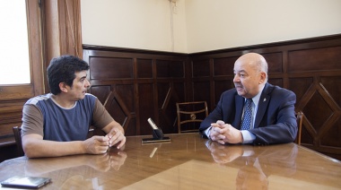 Tauber y Miloni avanzaron en el proyecto para construir 100 viviendas para docentes de la UNLP en Berisso
