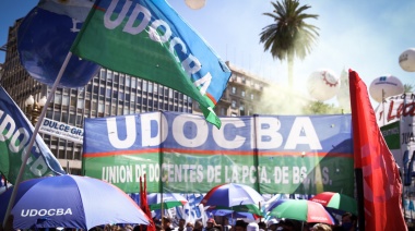 UDOCBA le exigió al gobierno nacional "la restitución del Fondo Nacional de Incentivo Docente"
