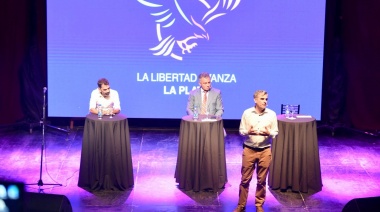 Pareja participó de un encuentro con empresarios en La Plata y aseguró que "La Libertad Avanza va a gobernar la provincia"