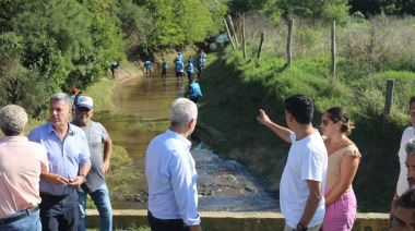 Alak supervisó las tareas de prevención en La Plata por el anuncio de tormentas para el sábado