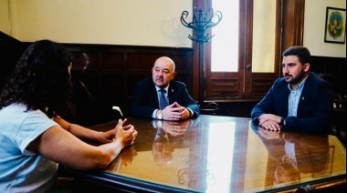 Tauber se reunió con intendente de La Libertad Avanza