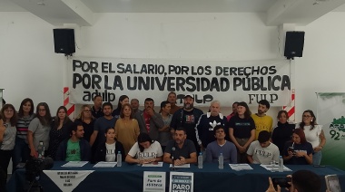 El Frente Gremial Universitario de La Plata se prepara para la doble jornada de paro de la semana que viene