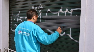 El Municipio de La Plata anunció la recuperación de más frentes vandalizados