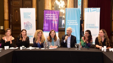 Alak y Estela Díaz encabezaron el cierre de la Mesa de Mujeres Emprendedoras y Empresarias
